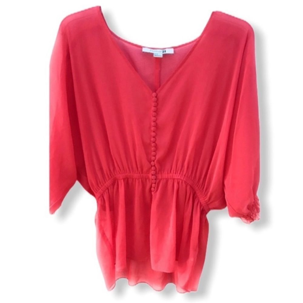 Forever 21 Sheer Blouse